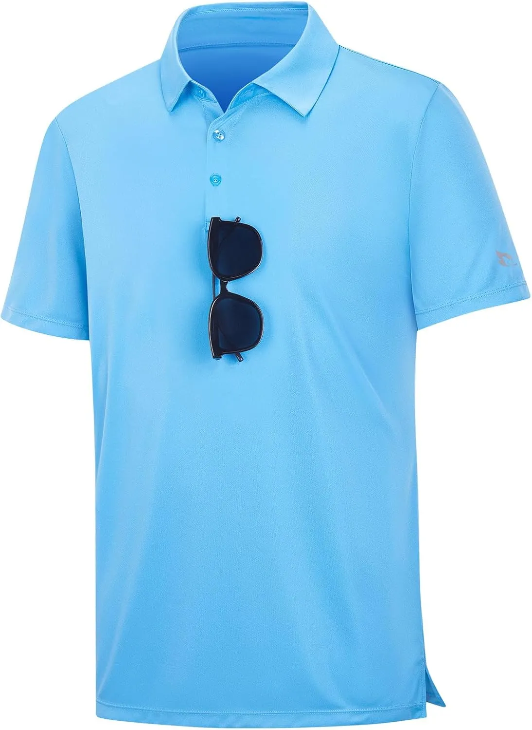 baleaf Men's Long Sleeve Golf Shirt Collared Shirts Polo UPF 50  Lightweight Quick Dry Work Casual Outdoor