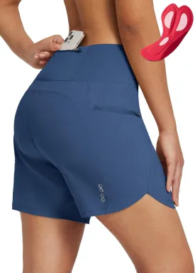 BALEAF Women's Mountain Bike Shorts 4D Padded Biking Shorts with Pockets Cycling Riding Bicycle Shorts