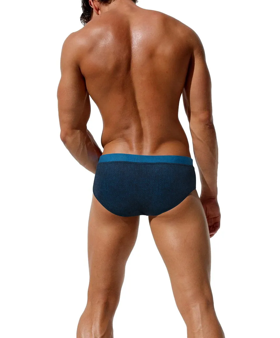 Blue Swimming Briefs