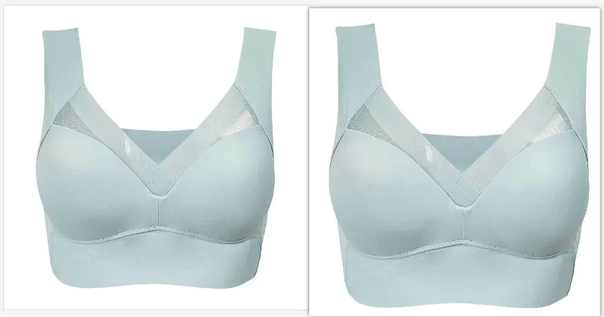 Comfort and Support: Plus Size Thin Bra with Push Up Feature