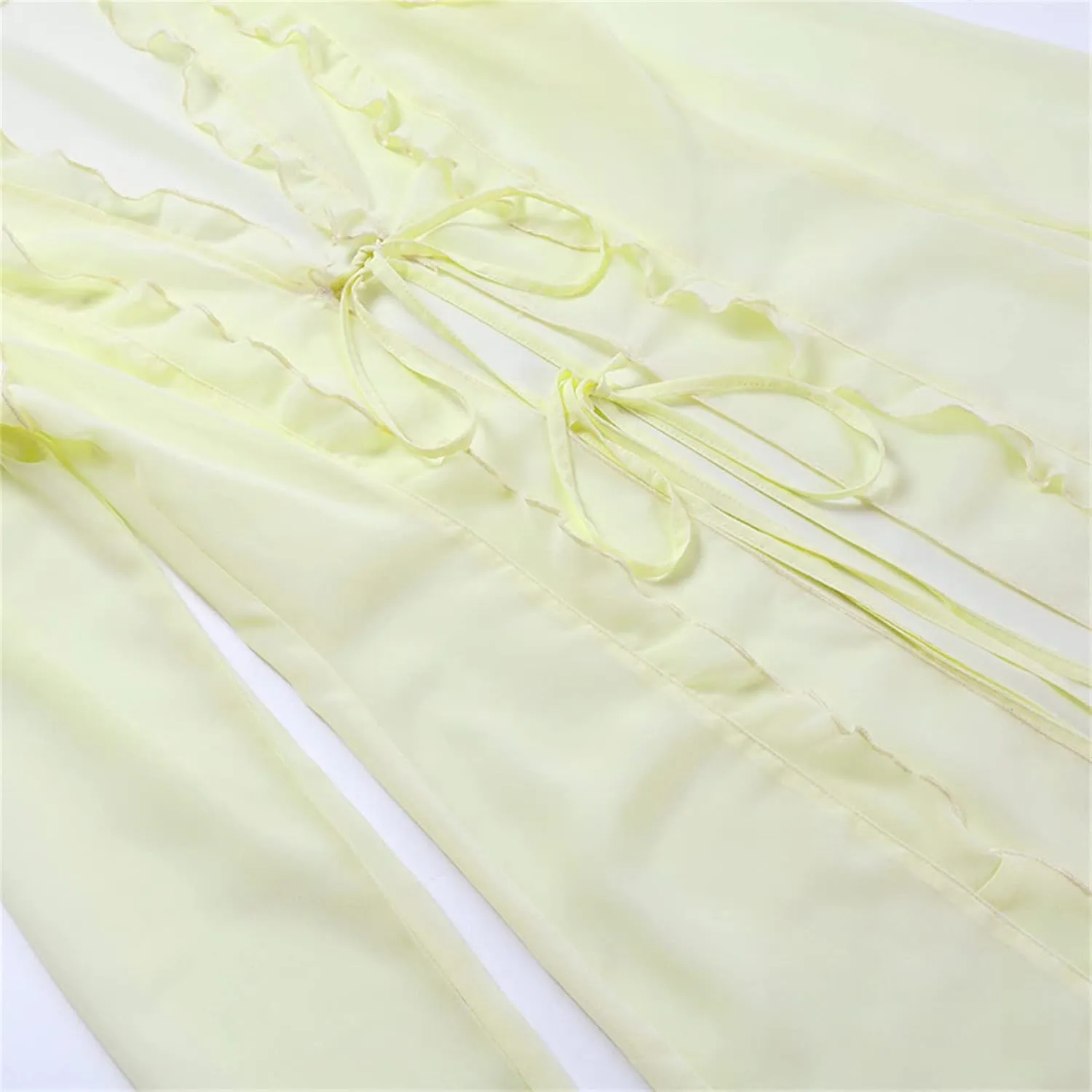 Women Y2k See Through Sheer Mesh Maxi Dress Vintage High Split Bikini Cover Up Dress Aesthetic Bathing Long Dress