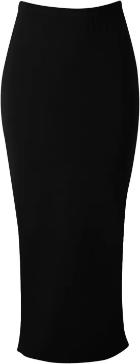 Women's High Waist Slim Bodycon Party Club Night Out Maxi Long Pencil Skirts Slit Back Stretch Office Work Business