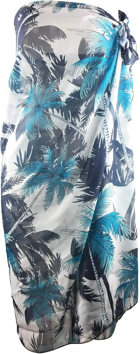 Women's Swimsuit Cover up Sarong Chiffon Beach Bikini Pareo Wrap