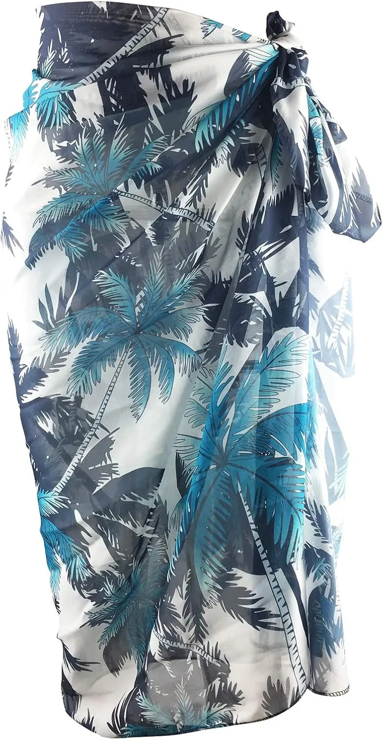Women's Swimsuit Cover up Sarong Chiffon Beach Bikini Pareo Wrap